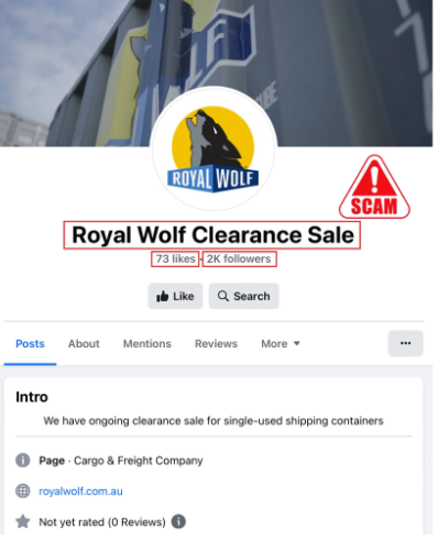 Meta Facebook Scam
