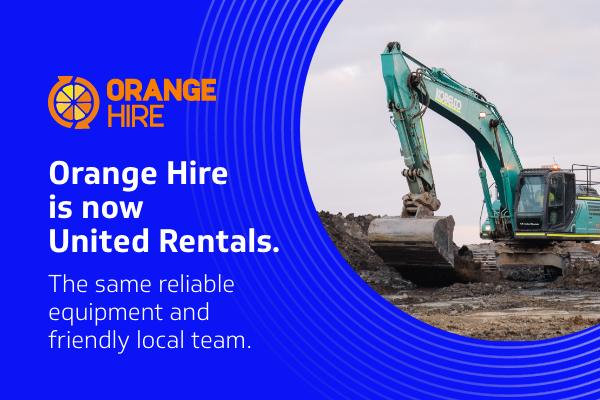 Orange Hire ahora es banner de United Rentals