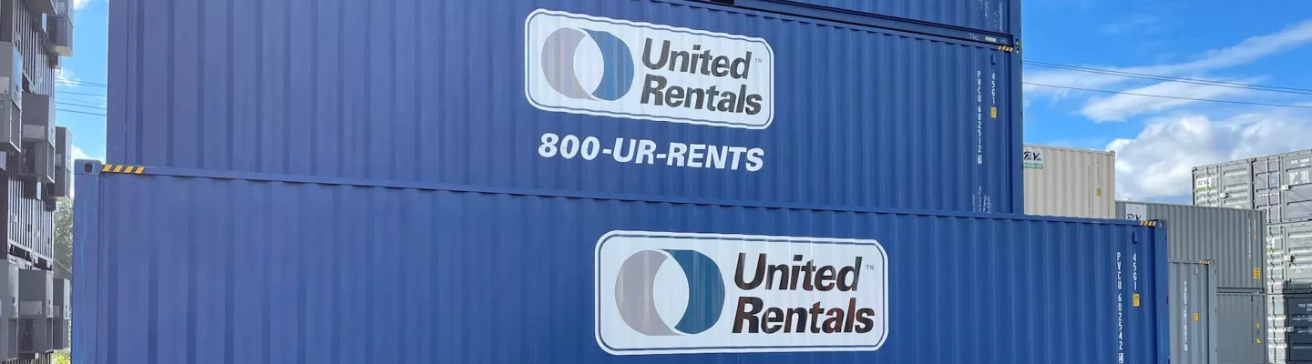 Stacked mobile containers