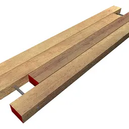 Heavy duty timber mat