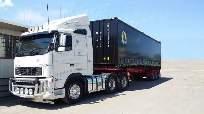 Rail Curtainside Containers