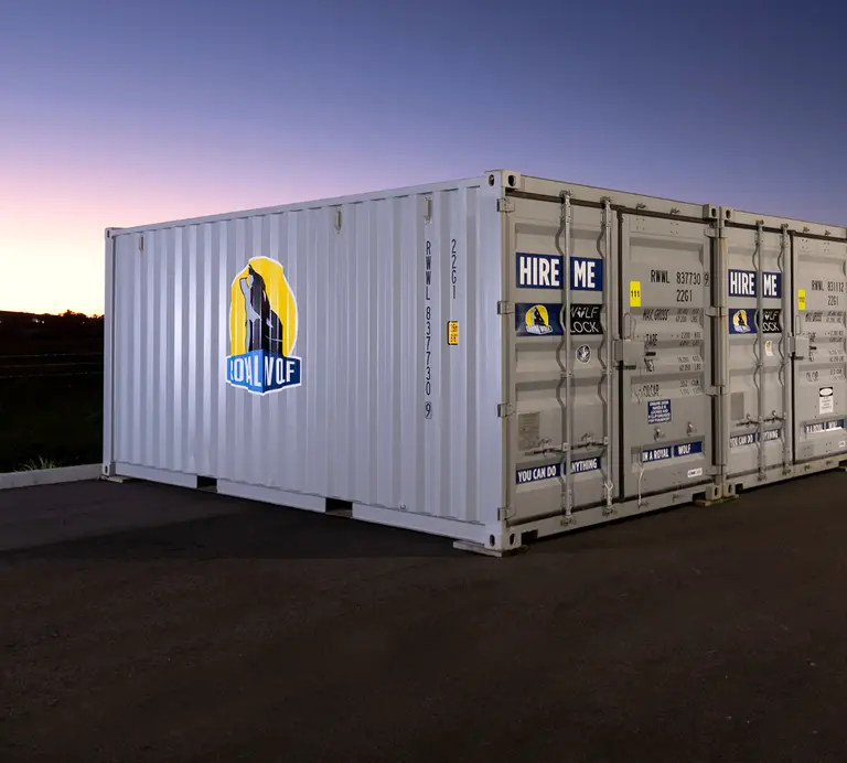 Wolf Den Containers Lockable Shipping Containers For Hire | Wolf Lock