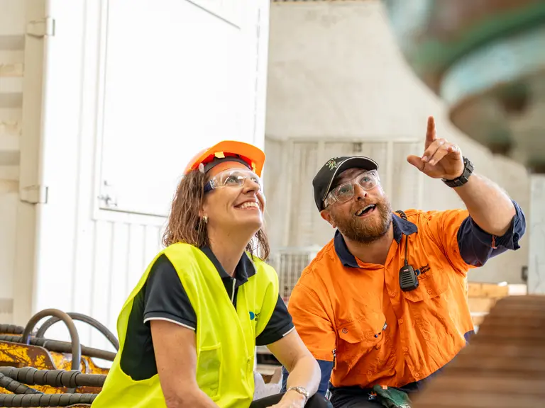 United Rentals Team at Yard