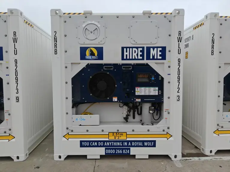 20ft High Cube Pallet Wide Refrigerated Container.