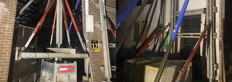 Emergency Propping Install To Support a Compromised Wall – Sydney