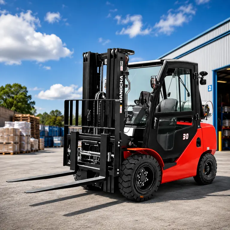 3.5T Gas Forklift (Container Mast)