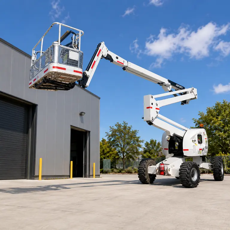 52ft Diesel Knuckle Boom