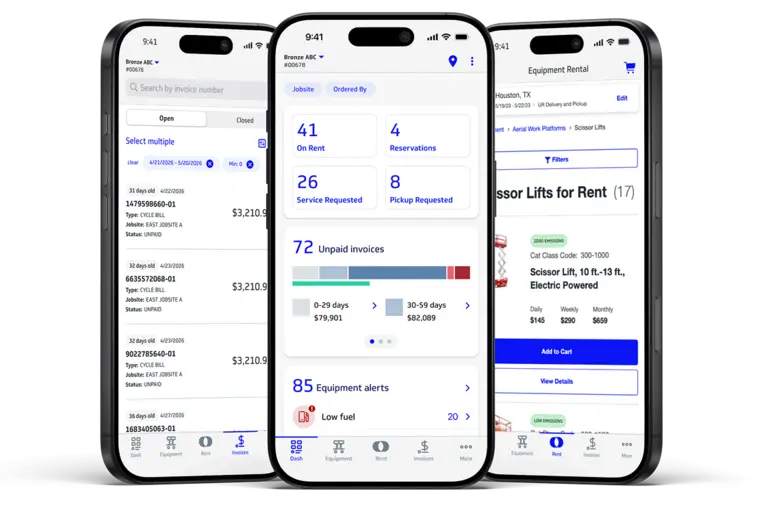 Mobile App screenshots