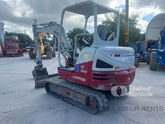 2021 Takeuchi TB240 Mini Excavator