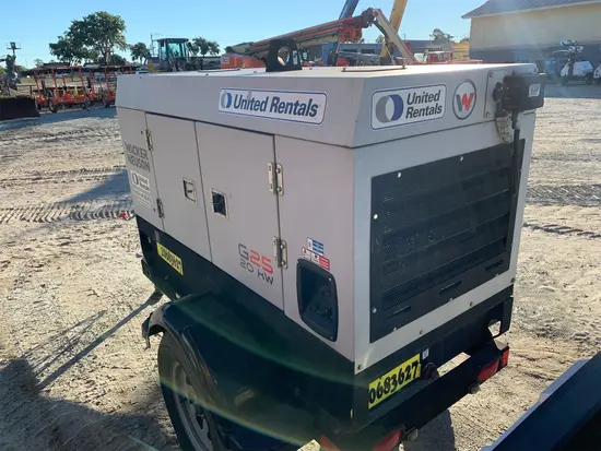 2017 Wacker Neuson G25 T4F Diesel Generator