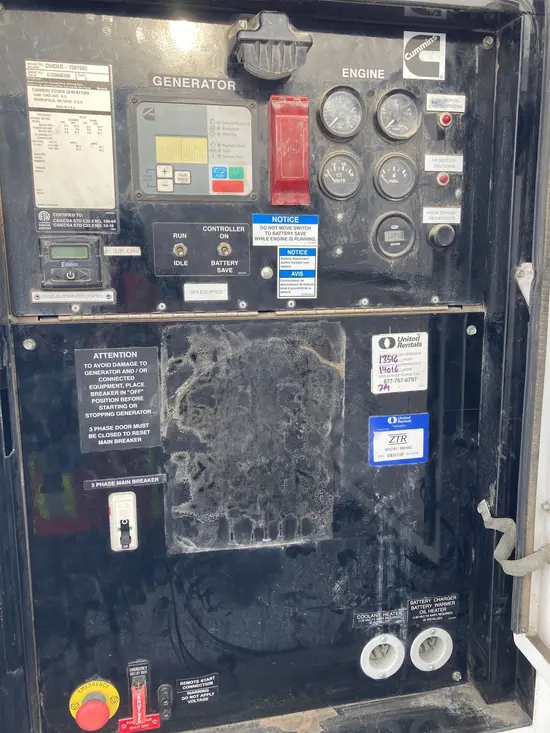 2015 Cummins C60D6R Diesel Generator