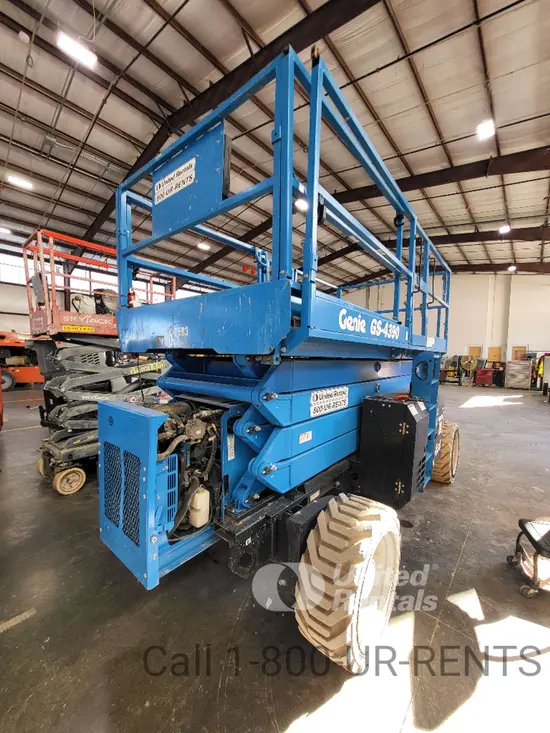 2019 Genie GS-4390 RT Rough Terrain Scissor Lift
