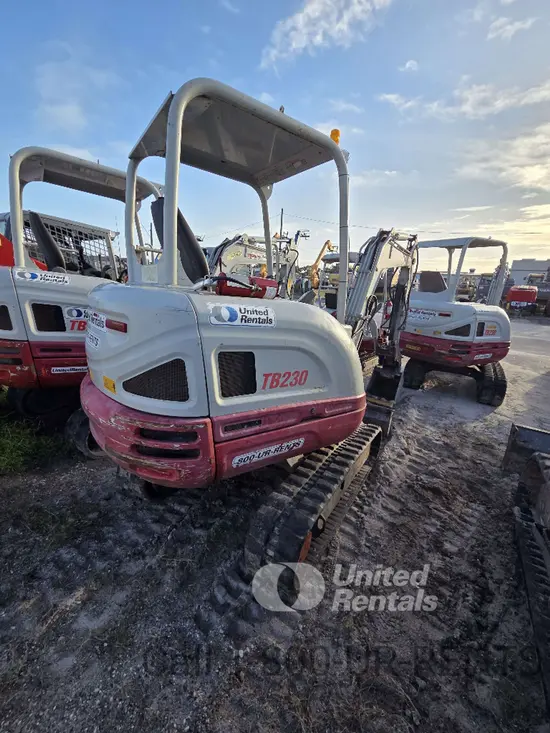 2021 Takeuchi TB230 Mini Excavator