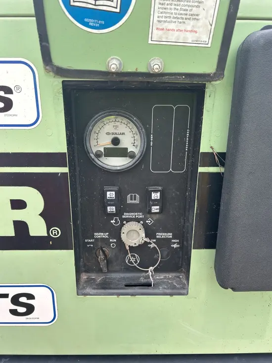 2018 Sullair 185DPQ-KU-T3 Air Compressor