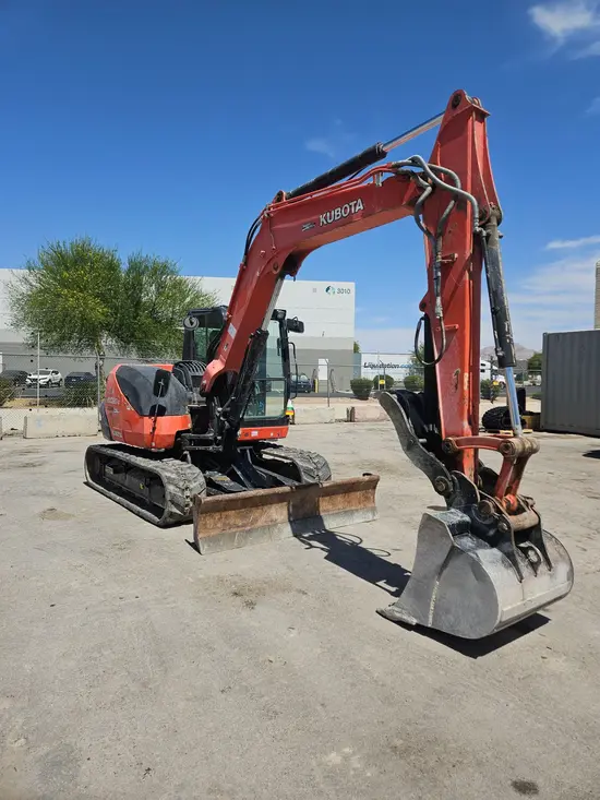 2019 Kubota KX080-4SR3A Mini Excavator