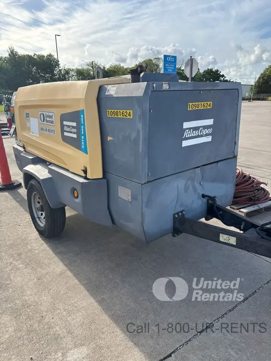 2019 Atlas Copco XATS 400 JD8FT4 Air Compressor