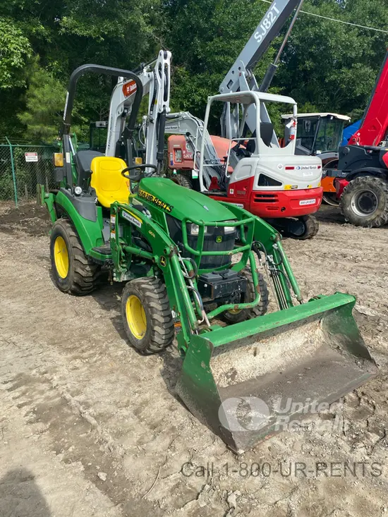 2021 John Deere 2025R Backhoe Loader