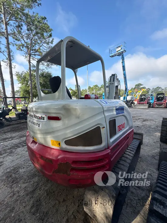 2021 Takeuchi TB240 Mini Excavator