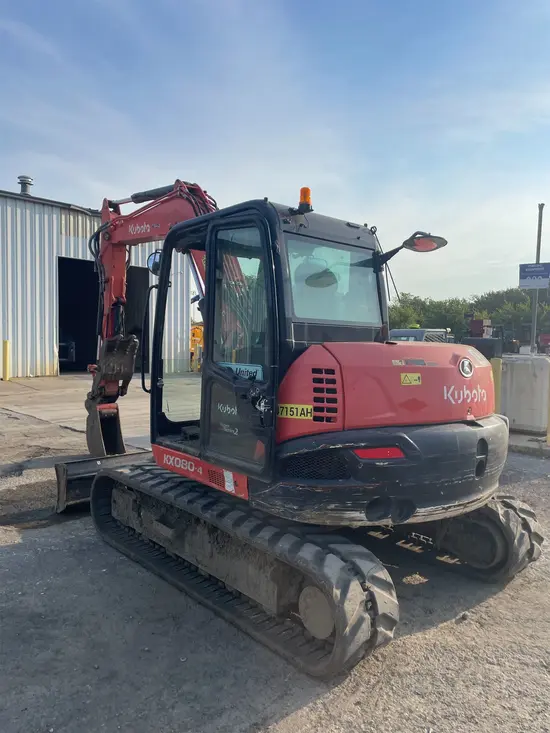 2020 Kubota KX080-4S Mini Excavator