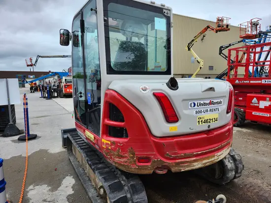 2022 Takeuchi TB370CR Mini Excavator