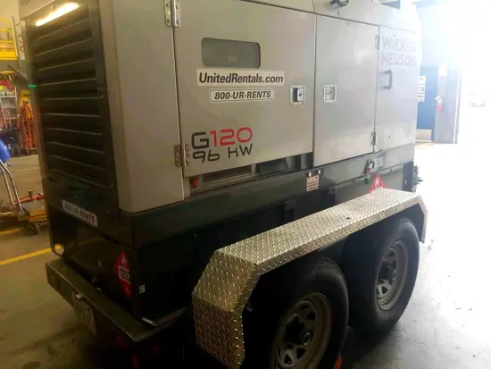 2014 Wacker Neuson G 120 Diesel Generator