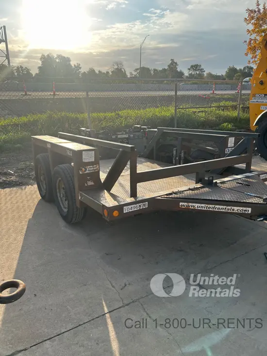 2016 JLG 7610 Hydraulic Drop Deck Trailer