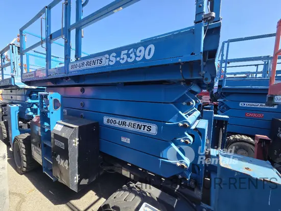 2017 Genie GS-5390 RT Rough Terrain Scissor Lift