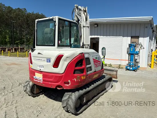 2021 Takeuchi TB370CR Mini Excavator