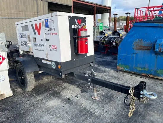 2022 Wacker Neuson G25 T4F Diesel Generator