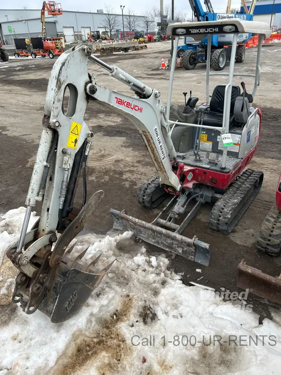 2021 Takeuchi TB216R Mini Excavator