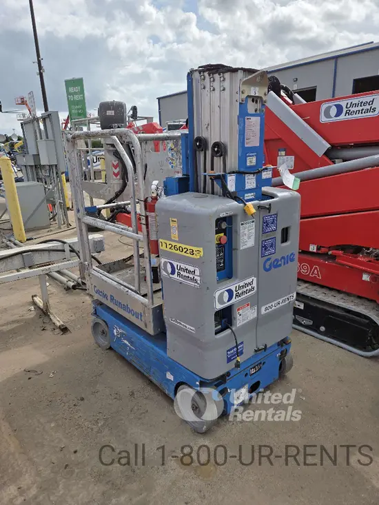 2021 Genie GR-15 Self-Propelled One-Person Lift