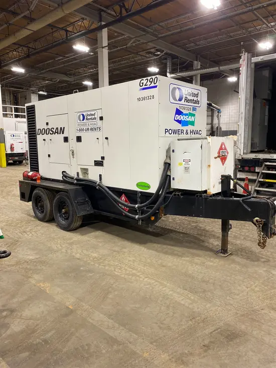 2015 Doosan G290 Diesel Generator