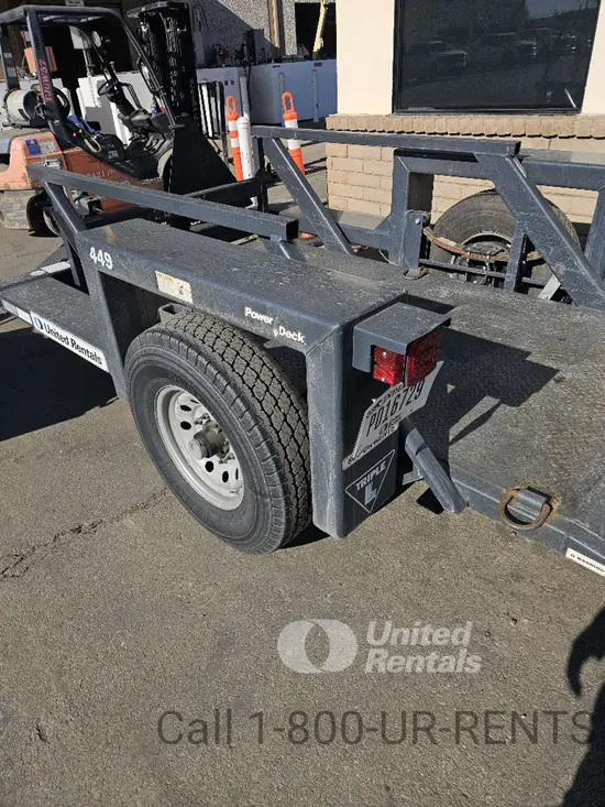 2018 JLG TRIPLE L 449 Hydraulic Drop Deck Trailer