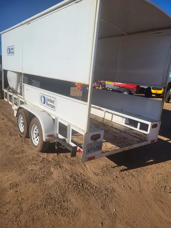 2016 Brock's Trailers 16' COOLING Evaporative Cooling Fan