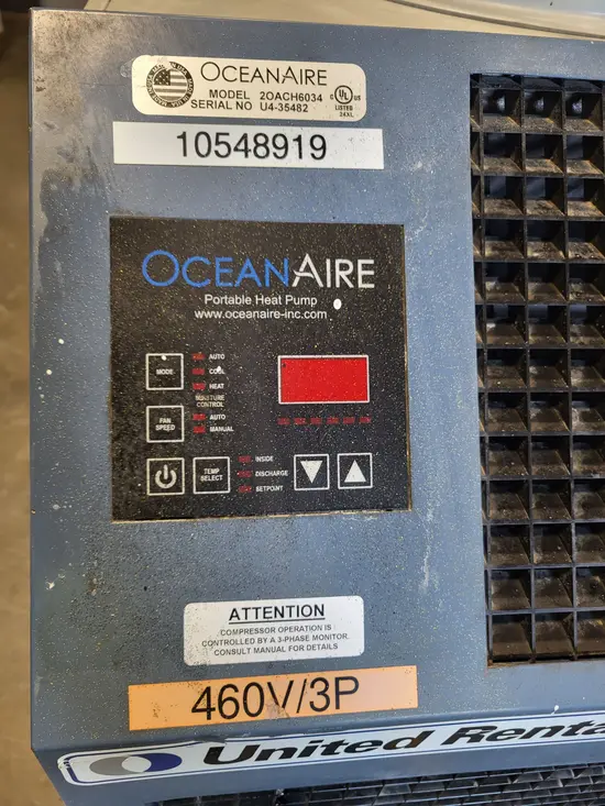 2016 OCEANAIRE 20ACH6034 Electric Heater