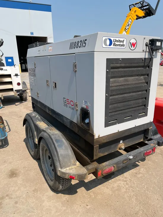 2021 Wacker Neuson G 50 Diesel Generator
