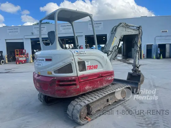 2021 Takeuchi TB240 Mini Excavator