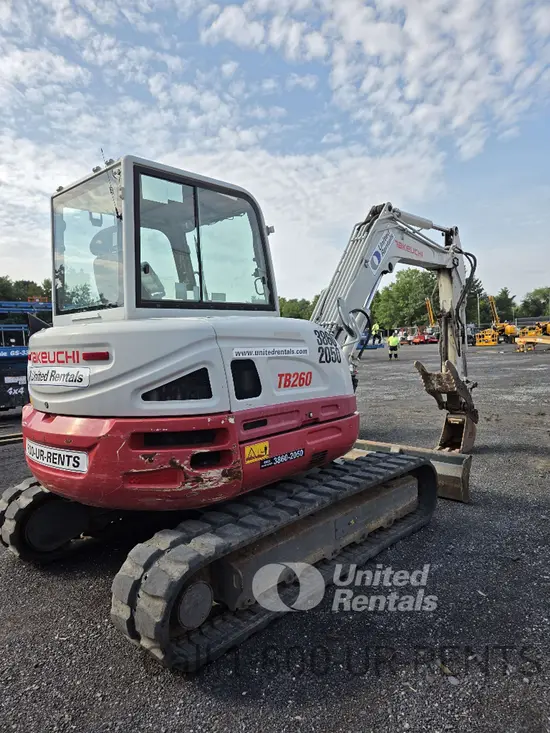 2021 Takeuchi TB260CR Mini Excavator