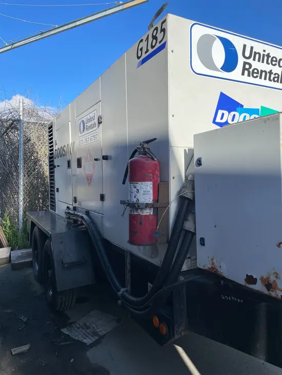 2015 Doosan G185 Diesel Generator