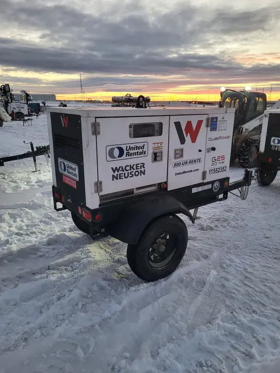 2022 Wacker Neuson G25 T4F Diesel Generator