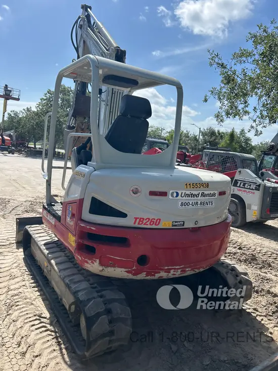 2022 Takeuchi TB260 Mini Excavator