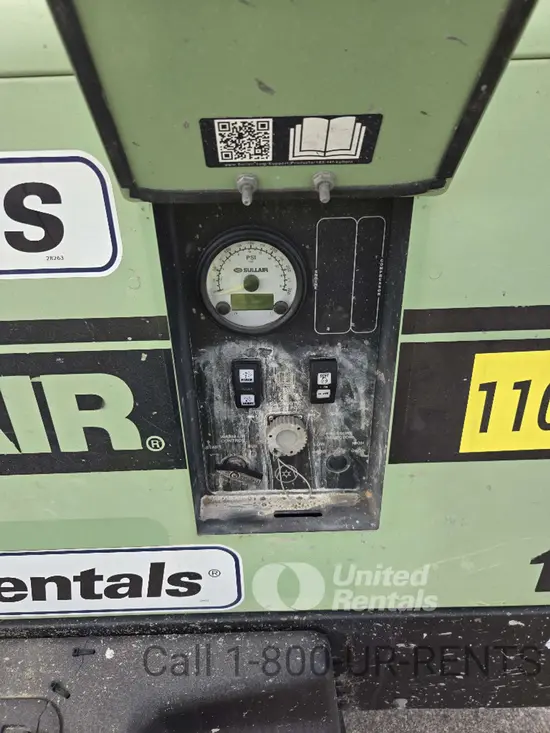 2020 Sullair 185DPQ-KU-T3 Air Compressor