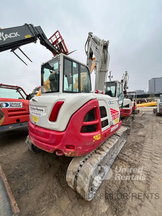 2021 Takeuchi TB370CRA Mini Excavator