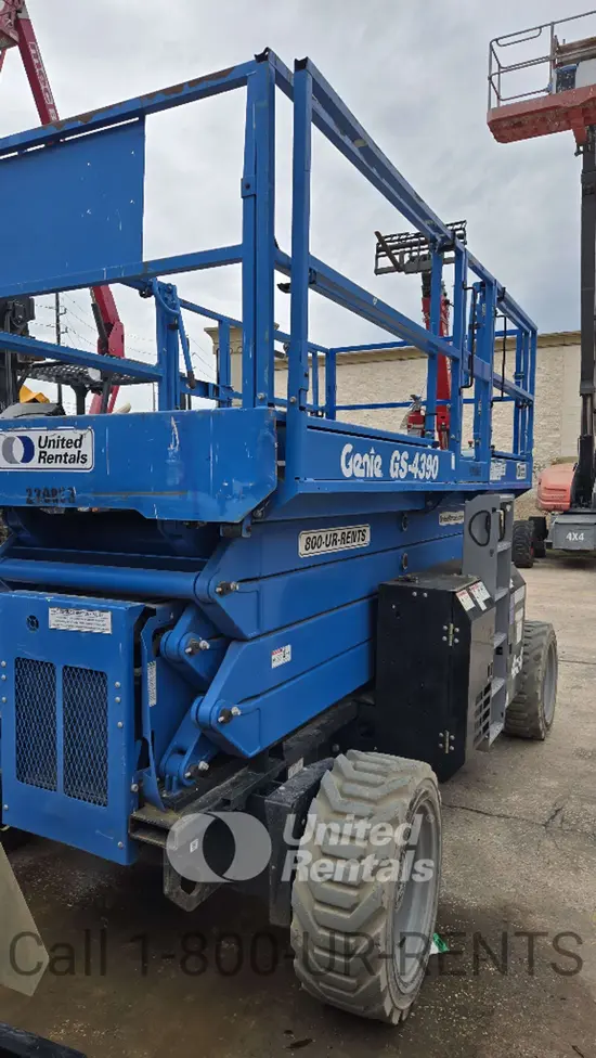 2019 Genie GS-4390 RT Rough Terrain Scissor Lift