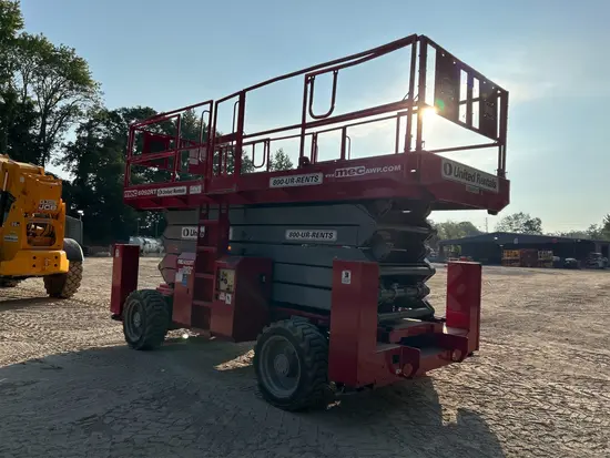 2016 MEC 6092RT Rough Terrain Scissor Lift