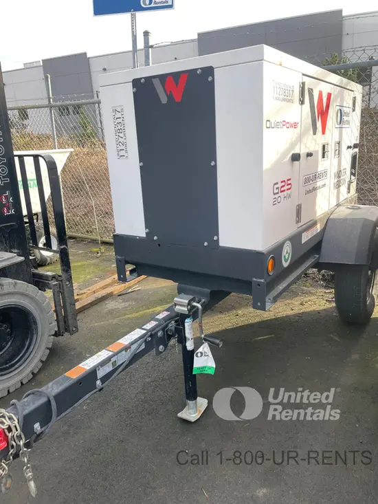 2021 Wacker Neuson G25 T4F Diesel Generator