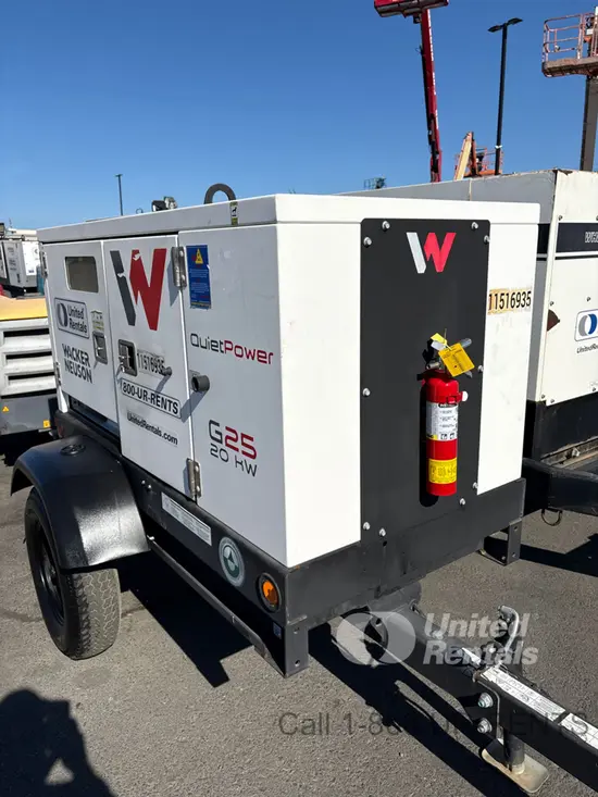 2022 Wacker Neuson G25 T4F Diesel Generator