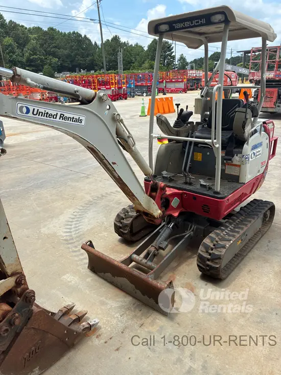 2021 Takeuchi TB216RH Mini Excavator
