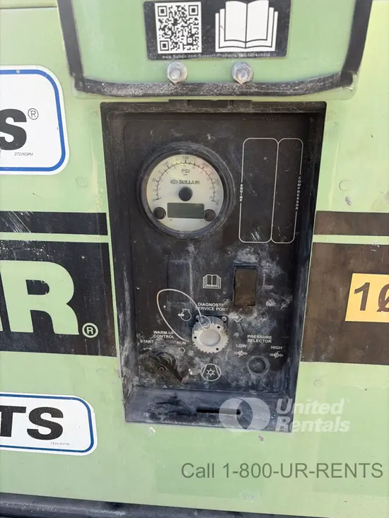 2019 Sullair 185DPQ-KU-T3 Air Compressor