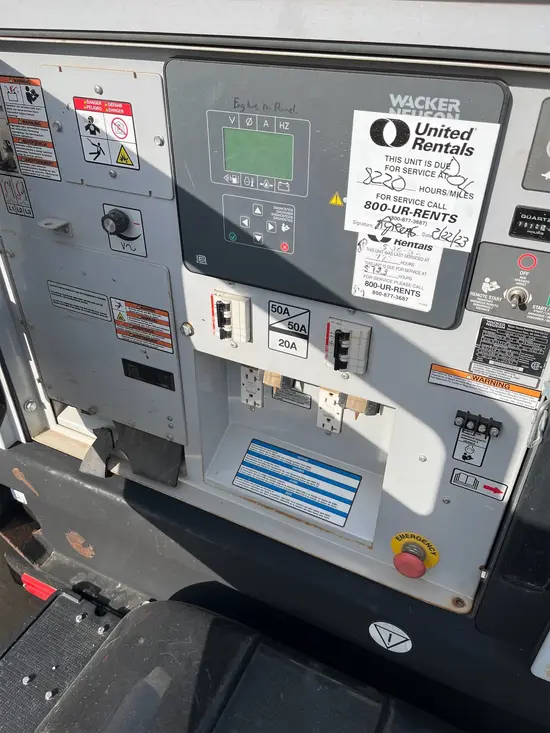 2019 Wacker Neuson G25 T4F Diesel Generator